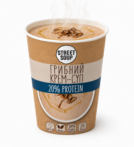 Грибний крем-суп Street Soup 50 г 10002 фото