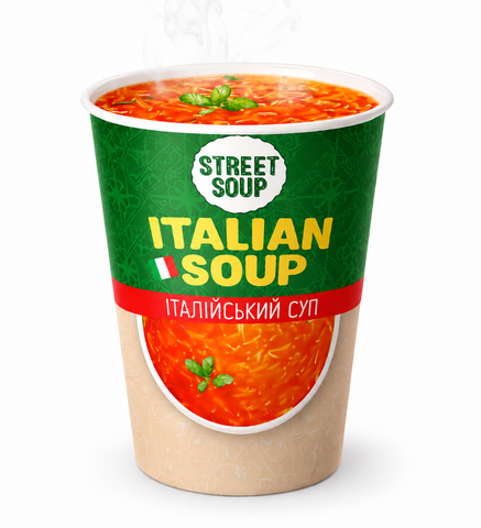 Італійський суп з локшиною Street Soup 50 г 10006 фото