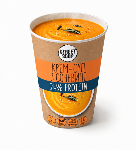 Сочевичний крем-суп Street Soup 50 г 10008 фото