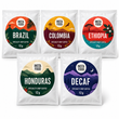 Testing set Specialty Coffee Set 5 pcs, drip bags