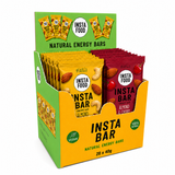 Сет батончиків Insta Food кеш'ю мигдаль нут + мигдаль вишня чіа - 20 шт 60021 фото