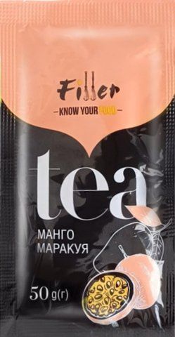 Fruit tea "Mango-passion fruit" in a sachet